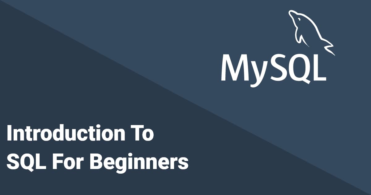 Introduction to SQL for Beginners